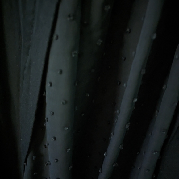 Super cute Basic Black shirt 3x SHEER BACK - Picture 6 of 6